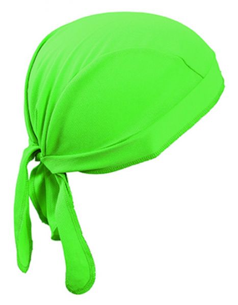 Functional Bandana Hat - Caps - Bandanas - Myrtle beach Lime Green